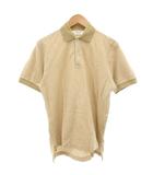 ブルックスブラザーズ BROOKS BROTHERS ポロシャツ 半袖 ストレッチ S ベージュ /GV ■ECG005