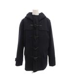ダッフルコート M ネイビー フラップポケット トグルボタン 長袖 /MX