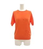 クリッツィア KRIZIA Tシャツ 40 オレンジ 橙色 ラウンドネック 半袖 /SC ■ECF005