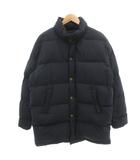ブルックスブラザーズ BROOKS BROTHERS ダウンコート M 紺 ネイビー ハイネック キルティング ミドル ハーフ丈 /SJ ■ECG006