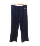 チャンピオン CHAMPION 美品 トラックパンツ イージー M サイドライン ベロア 切替 紺 ネイビー /KB ■ECF006
