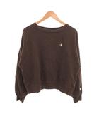 チャンピオン CHAMPION 美品 スウェット トレーナー MEDIUM 茶 ブラウン 無地 ラウンドネック 長袖 /SJ ■ECF006