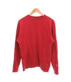 チャンピオン CHAMPION 美品 トレーナー スウェット X-LARGE 赤 レッド 無地 ラウンドネック 長袖 /SJ ■ECF006