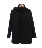 ユニクロ UNIQLO フードコート M 紺 ネイビー 長袖 キルティング /SC ■ECF006
