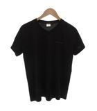 コンバース CONVERSE Tシャツ M 黒 ブラック ラウンドネック 半袖 無地 /MX