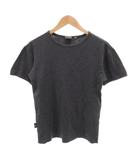 アヴィレックス AVIREX U.S.A. 美品 サーマルTシャツ M グレー 無地 ラウンドネック 半袖 /SJ ■ECF006