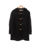 ショット SCHOTT USA製 ダッフルコート フード トグルボタン ミドル丈 42 黒 ブラック /NU ■ECF006