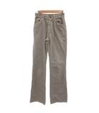 リー LEE 美品 フレアパンツ ツイル ブーツカット グレー /OB