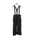 デサント DESCENTE 美品 LAXING INSULATED PANTS スキーパンツ 中綿 11 茶 ブラウン サスペンダー付き ECF007 /TQ