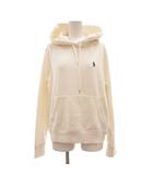 ポロ ラルフローレン POLO RALPH LAUREN パーカー フーディー M 白 ホワイト 無地 長袖 /SX ■ECG007