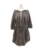 マックスマーラ ウィークエンドライン MAX MARA WEEKEND LINE ジップアップパーカー ジャケット スウェット生地 M グレー /JS ■ECG007