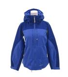パタゴニア Patagonia 美品 フード付き多機能アウトドアジャケット XS 青 ブルー  ロゴプリント 無地 長袖 /TL ■ECG007