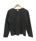 アヴィレックス AVIREX Tシャツ L グレー Vネック 長袖 無地 /BJ ■ECF007
