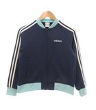 アディダス adidas ジャケット ジャージ ジップアップ 150cm 紺 ネイビー /IL ■ECF009