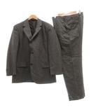 ブルックスブラザーズ BROOKS BROTHERS スーツ セットアップ テーラードジャケット パンツ スラックス カシミヤ混 背抜き 41sht 35w 35w グレー /MG ■ECF009