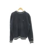チャンピオン CHAMPION 90s ヴィンテージ Reverse Weave リバースウィーブ トレーナー スウェット 長袖 裏起毛 ライン L 紺 ネイビー /MN10 ■GY01