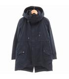タトラス TATRAS 美品 モッズコート フィッシュテール ミドル丈 2 M 紺 ネイビー MTA17S4421 ■GY12 /TZ