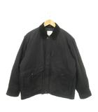 フリークスストア FREAKS STORE 中綿ジャケット ジップアップ 切替 コーデュロイ 内側キルティング S 黒 ブラック /MN12 ■GY01