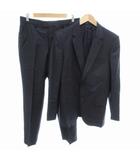 ポールスミス PAUL SMITH 美品 24AW シングルスーツ estrato社製生地 セットアップ ジャケット パンツ 総裏 2B L 紺 ネイビー /HO ■GY19