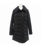 モンクレール MONCLER ジェルボワーズ GERBOISE ダウンコート ジップアップ ショート 0 黒 ブラック /GV ■GY19
