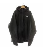 ザノースフェイス THE NORTH FACE マウンテンパーカー 防風シェル フード ドライベント Dryvent ロゴ XL 黒 ブラック /MP ■GY01