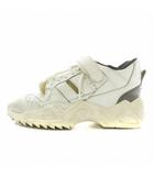 レトロフィット Retro Fit スニーカー レザー 厚底 ローカット シャークソール 38 24cm 白 ホワイト S58WS0120 /XZ ■GY03