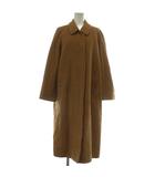 バーバリーズ Burberrys 90’s ステンカラーコート アウター ウール カシミヤ ロング 比翼ボタン 11AB3 L 茶色 ブラウン /XZ ■GY19