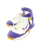 ナイキ NIKE AIR ZOOM HUARACHE 2K5 スニーカー バッシュ ハイカット レースアップ ロゴ レイカーズ NBA スポーツ バスケットボール 27.0cm 紫 パープル 310850 151 /CK11 ■GY01