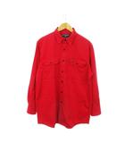 ポロスポーツ POLO SPORT ラルフローレン RALPH LAUREN シャツ 長袖 コットン ロゴ L 赤 レッド /MN21 ■GY19
