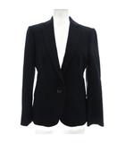 バーバリー BURBERRY テーラードジャケット ブレザー 36 紺 ネイビー /BS ■GY19