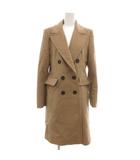 マックスマーラ MAX MARA イントレンド INTREND チェスター コート ロング ダブル ヴァージンウール 38 ベージュ /JS ■GY19