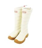 ハンター HUNTER イントレピットトールスノーブーツ ロング フラット ロゴ 22cm 白 ホワイト /AO3 ■GY19