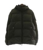 モンクレール MONCLER バジーレ BAZILLE ダウンジャケット アウター ナイロン フード ジップアップ ロゴ ワッペン 1 M カーキ 41311/50/68959 /XZ ■GY01