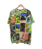 ロエベ LOEWE パウラズ Tシャツ 半袖 S マルチカラー 総柄 /FF ■GY19