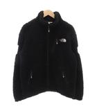ザノースフェイス THE NORTH FACE スタンドカラー ボアブルゾン リモ フリース ジャケット L 黒 ブラック NJ4FM50L /FF ■GY19