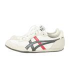 オニツカタイガー Onitsuka Tiger Serrano スニーカー ローカット レースアップ ライン ロゴ 24.5cm 白 ホワイト 1183A237 /AO7 ■GY01