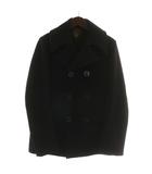 フィデリティ FIDELITY USA製 PEA COAT Pコート ピーコート アウター ウール ショート S 黒 ブラック /XZ ■GY01