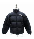 ザノースフェイス THE NORTH FACE 海外ノース ダウンヌプシ ダウンジャケット ミドル丈 700フィルパワー L 黒 ブラック /SM8 ■GY01