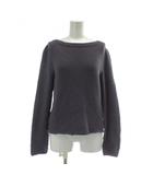 プラダ PRADA ニット セーター カシミヤ 長袖 クルーネック 40 M 紫 パープル /XZ ■GY19