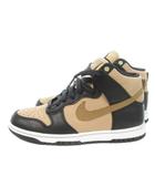 ナイキ NIKE Dunk High LXX ハイカットスニーカー レザー 23.5cm 茶 ブラウン レースアップ ロゴ パンチング DX0346-001 /MN6 ■GY19