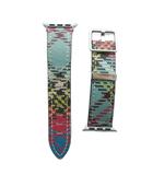 ヴィヴィアンウエストウッド Vivienne Westwood VVS32LMT Apple Watch用ベルト 腕時計用 レザー ロゴ 総柄 マルチカラー ■GY19 /MQ