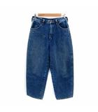 ラングラー WRANGLER デニムパンツ バレルジーンズ ワイドパンツ ロング丈 スタッズ M インディゴブルー WL3002 /SY4 ■GY19