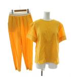 シクラス CYCLAS 22SS セットアップ カットソー パンツ 36 黄色 イエロー /PP ■GY19