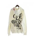 カタリスト CVTVLIST Cry Bitch Cappuccino Hoodie フーディ パーカー プルオーバー スウェット 裏毛 ロゴ バックプリント OS 白 ホワイト ■GY01 /MQ