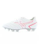 ミズノ MIZUNO モナルシーダ ネオ II SW MONARCIDA NEO II SW スパイク レザー サッカー フットボール US6.5 24.5㎝ 白 ホワイト ピンク P1GA222464 /XZ ■GY44