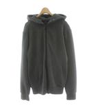 メッサジェリエ Messagerie ダブルジップアップ パーカー トレーナー スウェット XL グレー /PP ■GY44