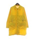 スティルバイハンド STILL BY HAND スプリングコート ステンカラー アウター ミドル 比翼ボタン 48 黄色 イエロー /XZ ■GY03