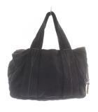 ワイズ Y's トートバッグ ハンド 麻 リネン ステッチ 紺 ネイビー /XZ ■GY03