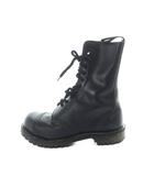 ゲッタグリップ Getta Grip レースアップブーツ ショート ロゴ レザー 10ホール 5 24.5cm 黒 ブラック ■GY03 /MQ