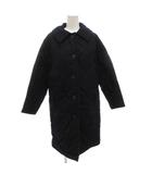 マッキントッシュ MACKINTOSH キルティングコート ステンカラー ウール 8 紺 ネイビー ひざ丈 /FF ■GY19